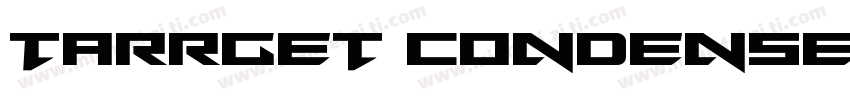 Tarrget Condensed Co字体转换